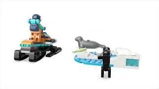 LEGO City Arctic Explorer Snowmobile 60376