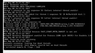 Starting a 12c RAC Database
