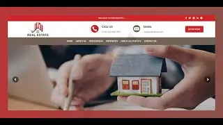 Make Professional One-Page Real Estate Website in 1 Hour || Make Complete Website