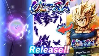 ULTRA Majin Vegeta Summon Trick Worked!!?-Dragon Ball Legends