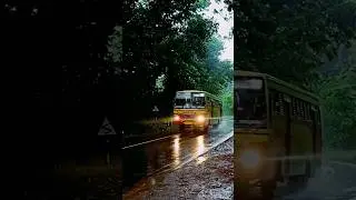 Changanassery - Vazhoor Road Kangazha #kerala #tavelling #kottayam #rainyday #vazhoor