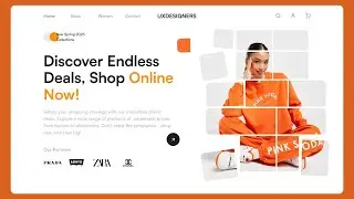 How to Design Fashion Website in Figma  | Website Design in Figma