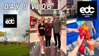 EDCLV 2023 DAY 0 VLOG 🏜 SLANDER @  ZOUK, CAMP ARRIVAL, ETC.