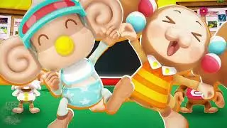Super Monkey Ball Banana Mania (PC) - Story Mode - World 4 (Inside a Whale)