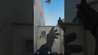 Smoke Doors On Mid For Take Short In CS2 #cs2 #cs2nades