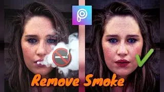 Remove smoke effect in picsart | clear smoke on photo | funtoo class
