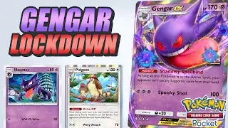 This GENGAR LOCKDOWN Deck is INSANE ! - Pokemon TCG Pocket