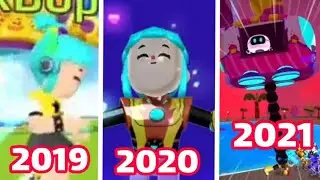 فتاة التحديث PKXD 2019 VS 2020 VS 2021 🙂 ¶ EVOLUTION UPDATE GIRL 🪁