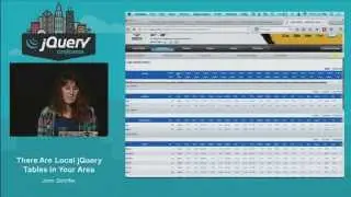 Jenn Schiffer - There Are Local jQuery Tables In Your Area