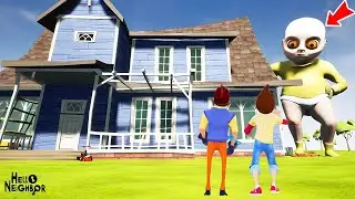 BABY IN YELLOW DEV OLDU 😱 Hello Neighbor Mod
