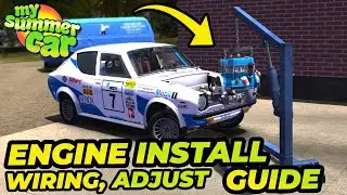 ENGINE INSTALL, WIRING and ADJUSTMENT Guide! | My Summer Car