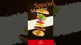 Burger animation ads in #aftereffects #motiongraphics watch Tutorial