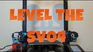 How to Level the Bed on the SOVOL SV04