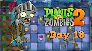 Plants vs Zombies 2 | Dark Ages Night 18 | Walkthrough