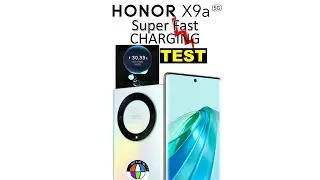 Honor X9a SUPER Fast Charging Test  #superfast #honor #x9a #test