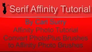 Convert PhotoPlus Brushes to Affinity Photo Brushes