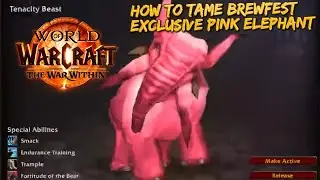 How to Tame Brewfest Exclusive Pink Elekk
