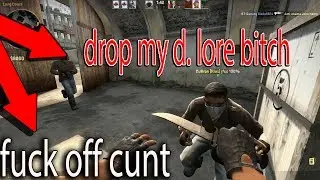 DUMB FRIENDS FIGHT OVER A STPUID SKIN IN CSGO.....