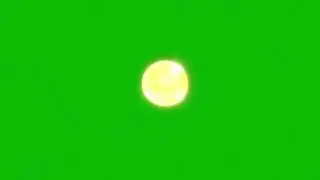 The sun☀️ rises | Green screen sun rises|