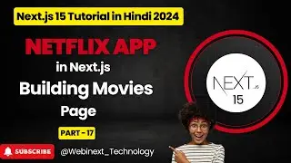 #38|PART-17 | Building Netflix Movies Page in Next.js | Netflix App in Next.js | Next.js 15 Tutorial