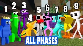 New Rainbow Friends But They are Minecraft Versions 🎶 FNF New Mod (Roblox Rainbow Friends 2.0)
