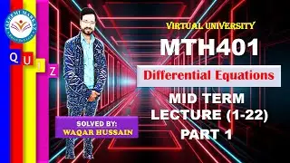 MTH401 Midterm Quiz solution by taleemi markaz part 1