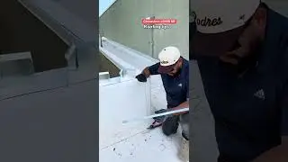 Roofing metal tips.