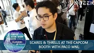 Tokyo Game Show 2018: UnGeek and PacoMNL CAPCOM booth tour