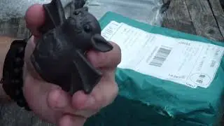 3 посылки чайная фигурка, чайный разливник, чайник исинская глина