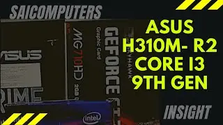 Unboxing The  Asus H310M-ER2.0 Motherboard || Processor and Fan Fitting in Motherboard || i3 9th gen