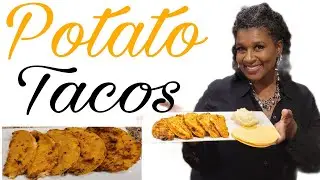 Potato Tacos using Leftovers
