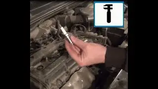 Replacing spark plugs in a Hyundai Getz