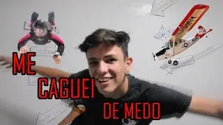 PULEI DE PARAQUEDAS E OLHA NO QUE DEU