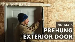 How I install a Pre-hung exterior door
