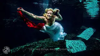 Trash The Dress Underwater - Sebi Messina Photography