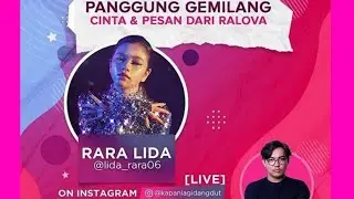 Rara LIDA Live IG Bareng Kapan Lagi Dangdut - Bahas Lagu Panggung Gemilang FULL