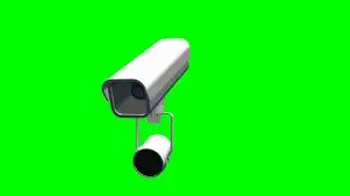 security camera animated - green screen effects - free use