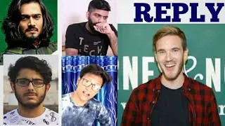 REPLY TO PEWDIEPIE | BB KI VINES | TECHNICAL GURUJI | CARRYMINATI | SAMRAT KI PATHSHALA |TECHINSIDER