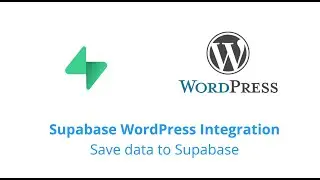 Save data to Supabase table from WordPress