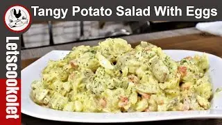 Creamy Tangy Potato Salad Recipe With Eggs