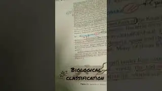 biological classification                       #neet #neetbiology #neet2022