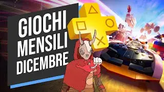 PLAYSTATION PLUS: i GIOCHI MENSILI di DICEMBRE 2023