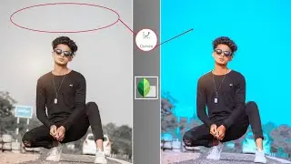 Snapseed Blue Sky Photo Editing || Snapseed Sky Background Change Photo Editing | Razz suman.