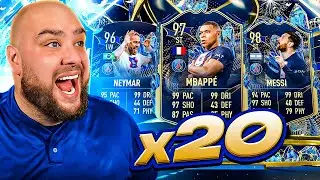 I Opened 20 x LIGUE 1 TOTS UPGRADE PACKS!