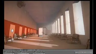Doors and chairs test map - UPBGE - Blender Game Engine