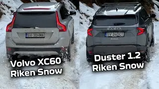 New Duster Snow Off Road Test VS Volvo XC60