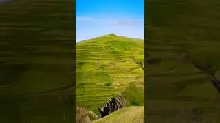Дагестан. Фантастические масштабы рукотворных террас аула Кучхюр. #дагестан #кучхюр #гестинкиль