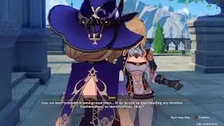 Lisa shocking drunkards until they beg for mercy (Genshin impact)
