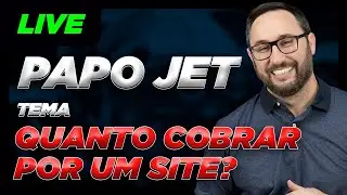 Live Papo Jet  com Dante Testa e Nando Escola WP -  Quanto Cobrar por um Site Elementor em 2021