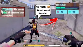 Matr1x Fire | Toxic Randoms Don't wanna win | Full Ranked Match Gameplay